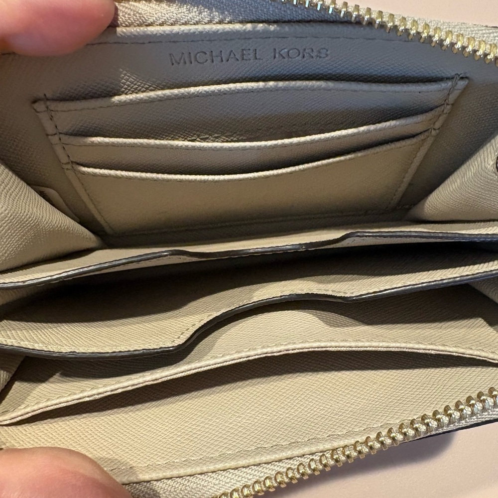 Michael Kors JetSet Snakeskin Wristlet - Picture 3 of 6